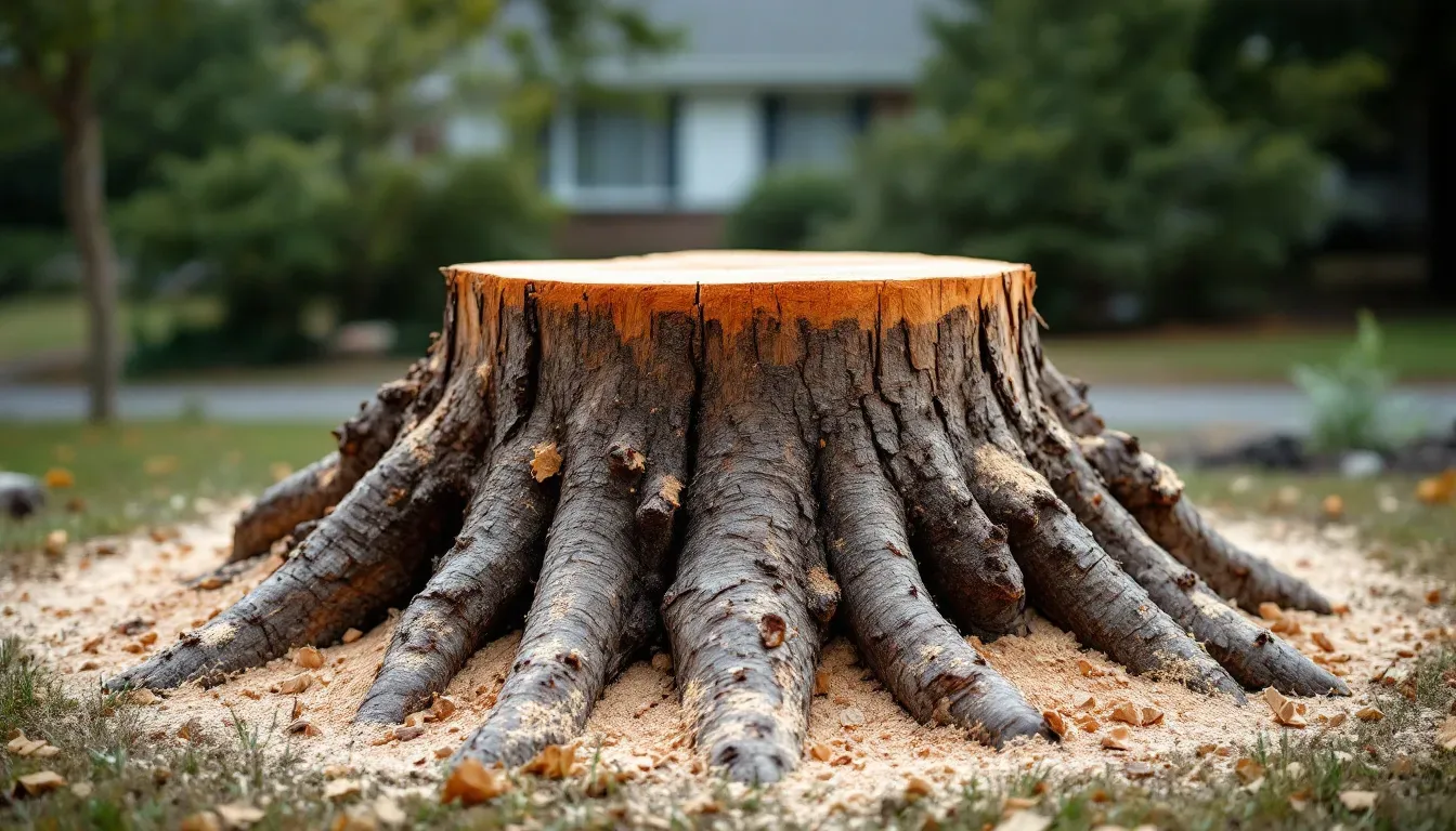 Tree Trimming Near House in Rochester